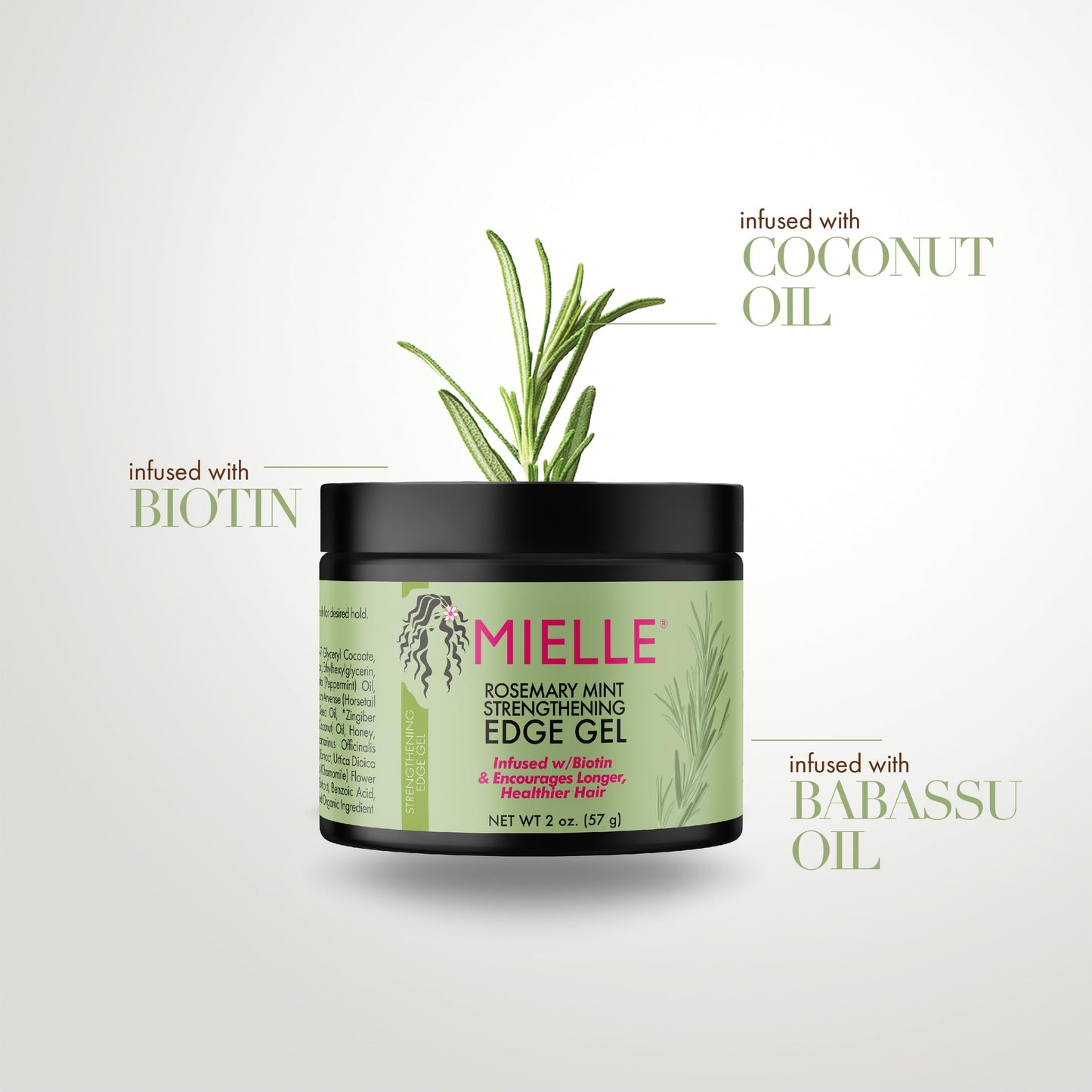 Mielle Rosemary Mint Strengthening Edge Gel