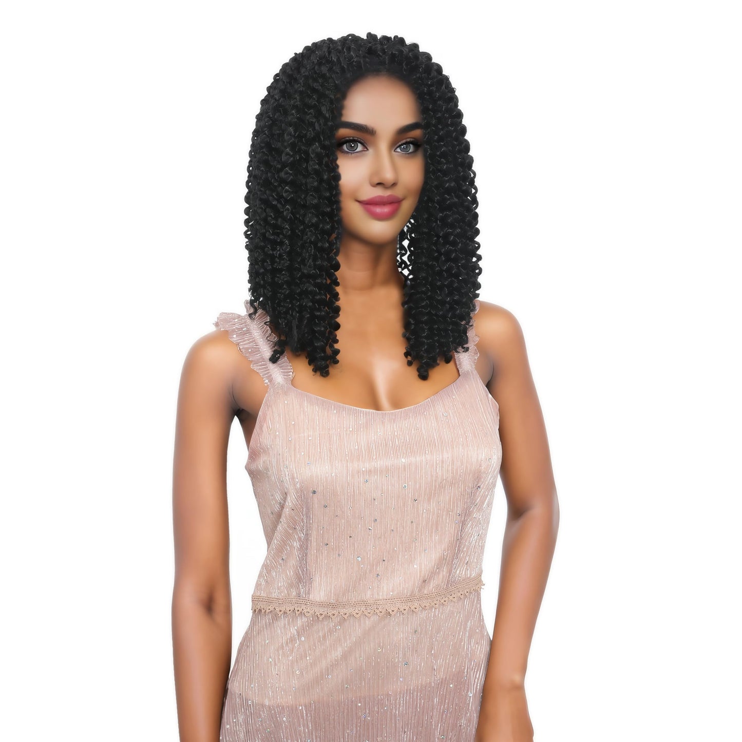 FUTAI Passion Twist Hair 7 Packs 12 Inch Pre Looped Water Wave Crochet Hair Bohemian Braids for Black Women